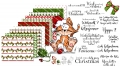 Christmas Cat DigiStamp inkl. Digipaper