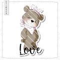 Bild 1 von Sticker Lillibärchen Love